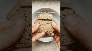 Crunchy Buckwheat Crackers The Ultimate Glutenfree Sourdough Recipe [upl. by Tterej]