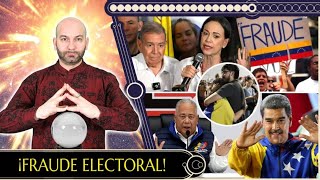 FRAUDE ELECTORAL EN VENEZUELA EDMUNDO GONZÀLEZ GANA LAS ELECCIONES  VIDENTE FERNANDO JAVIER COACH [upl. by Ricky]