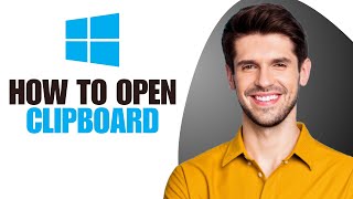 How To Open Clipboard On Windows 11 or 10  PC 2024 [upl. by Charla]