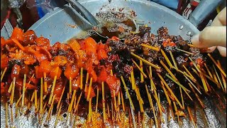 STREET FOOD MUKBANG TRES CUATRO Bopis at Litid ng baka  VloggersPhilippines [upl. by Caras]