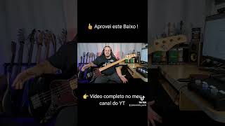 Este Baixo Tagima pode ser seu assista ao Review completo bass tagima [upl. by Atipul]