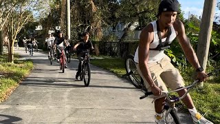 St Pete Ride  Beautiful Weather For Some Bikes  😁 🚲 [upl. by Imoyik]