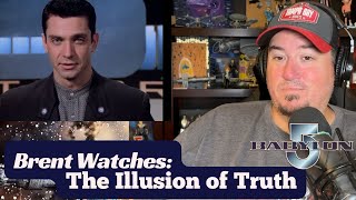 Brent Watches  The Illusion of Truth  Babylon 5 For the First Time 04x08  Reaction Video [upl. by Ephraim394]