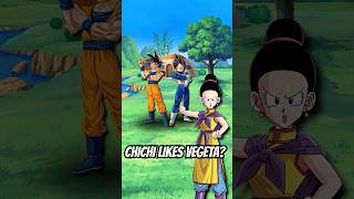 Does ChiChi LIKE Vegeta dragonball dbz goku [upl. by Limber]