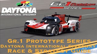 Gran Turismo 7  Gr1 Prototype Series  Daytona Race amp Strategy Guide [upl. by Arayk968]