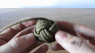 Turks Head knot woggle knot [upl. by Shore]