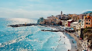 Italy’s hidden gem Bogliasco near Genoa on Liguria’s coast Turquoise waters pesto and focaccia [upl. by Kizzee486]