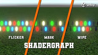 3 Twinkling Emissive Light Shaders  ShaderGraph Unity Tutorial [upl. by Nirtak291]