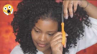 CROCHETBRAIDS Safest Way To Take Down Crochet Braids  Alopecia Fine Hair Thinning Hair [upl. by Judon]