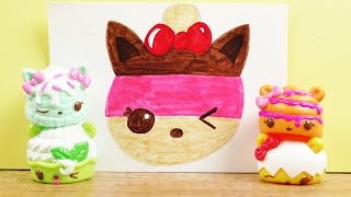 NUM NOMS KAWAII ZEICHNEN deutsch  Nea Pop EIS selber machen für Geburtstagskarten  Einladungen [upl. by Rior103]