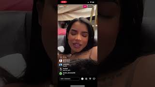 Xena the witch ig live talks about new boyfriend 122422 [upl. by Jacobba]