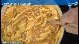 Zuppa di ceci e maltagliati [upl. by Hako]