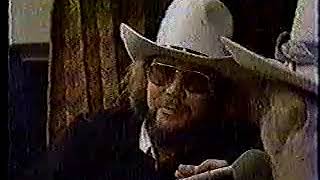 David Allan Coe  The Ride Live 1983  Official Video  Hank Williams Jr Interview [upl. by Older265]