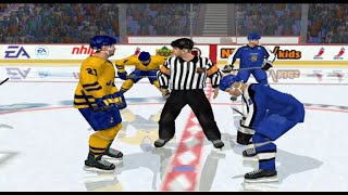 NHL 2002 Finland  Sweden [upl. by Eiznekam]