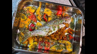 Delightful Stuffed Yellowtail Snapper  CaribbeanPotcom [upl. by Baelbeer]