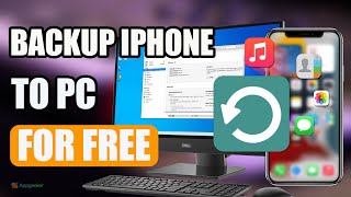 How to Backup iPhone to Windows PC For Free Full Guide to Backup iPhone to Computer Using iTunes [upl. by Leind]