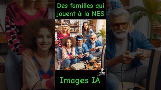 Des familles qui jouent à la NES de Nintendo IA [upl. by Anuahs76]