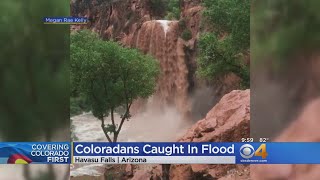 We Worked Together Coloradans Caught In Havasu Falls Flash Flood [upl. by Nezam]