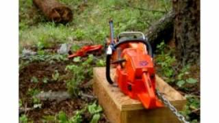 Lewis Winch see the many uses for this portable light weight chainsaw winch [upl. by Arde207]