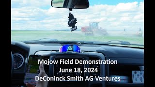 Mojow Field Demonstration June 18 2024 at DeConinck Smith Farms [upl. by Airbmac]