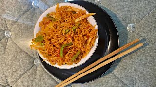 chowmein maggi recipe no bs [upl. by Henrion]