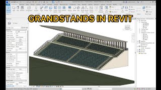 Grandstands in Revit [upl. by Gilead]