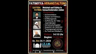 FatimiyyaVeranstaltung 2024 [upl. by Ernst440]