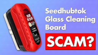 Seedhubtok Glass Cleaning Board Review  Legit or Scam [upl. by Auberon]