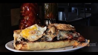 How to Make Fried Mortadella Sandwiches  Sandwich Recipe  Allrecipescom [upl. by Sesilu864]