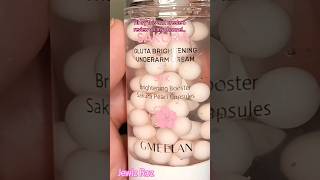 GMEELAN Sakura Gluta Brightening Underarm Cream 50x Brightening Booster Sakura Pearl Capsules [upl. by Noek381]