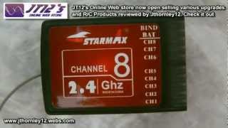 Taking a Look at 24ghz Starmax Esky TopFire FlySky Transmitter amp Receiver [upl. by Eimor]