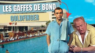 8 erreurs en 3 minutes dans GOLDFINGER  les GAFFES de BOND [upl. by Niasuh]