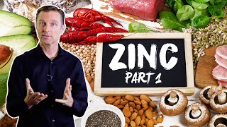 The Amazing Zinc Part 1 Its Main Function and Zinc Deficiency Symptoms – DrBerg [upl. by Naehgem391]