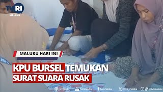 KPU BURSEL TEMUKAN SURAT SUARA RUSAK  MHI 02112024 [upl. by Rip217]