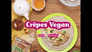 Recette gourmande  Crêpes Vegan saveur exotique Vahiné [upl. by Dierdre]