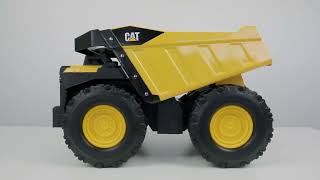 Cat Toys  Mighty Steel Dump Truck [upl. by Daeriam]