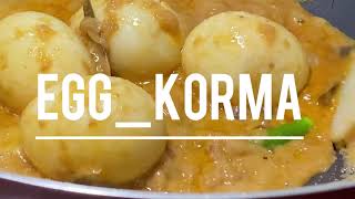 Eggkorma Recipedimar kormaডিমের কোরমা [upl. by Baalbeer]