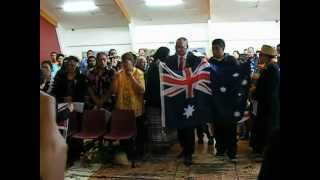 Anzac Niuean Ceremony 2102 in Auckland [upl. by Nerin]