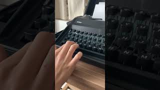 Typewriter ASMR👍 [upl. by Annora895]