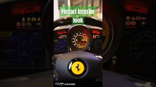 Ferrari interior✈️ ferrari ferrariinterior shorts [upl. by Eichman298]