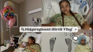 16amppregnant Birth Vlog  Csection [upl. by Stouffer]