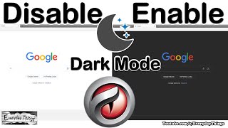 How to Enable or Disable Dark Mode on Comodo Dragon Browser In just one click [upl. by Emelia]