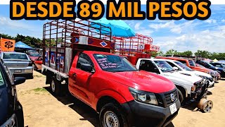 Nissanes d21 np300 estaquitas redilas ganadera desde 89 mil pesos En el tianguis de autos oaxaca [upl. by Adila]