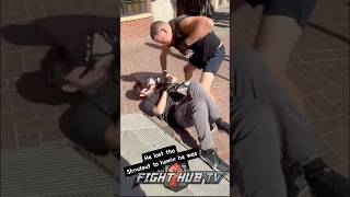 Nate Diaz makes fan FIGHT HIM for autograph [upl. by Ilocin956]