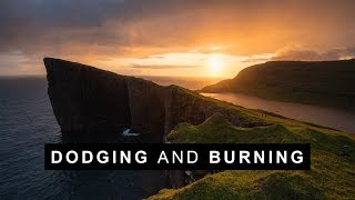 Dodge and Burn Photoshop Tutorial for Landscape Photographers [upl. by Samalla]