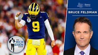 CFB Insider Bruce Feldman What Michigan Proved in Beating Alabama in CFP  The Rich Eisen Show [upl. by Daggna629]