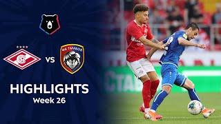 Highlights Spartak vs FC Tambov 23  RPL 201920 [upl. by Nari]