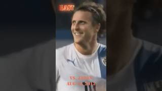 Diego Forlan First and last goal for Uruguay forlan uruguay goals [upl. by Nydnarb]