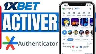 Comment Activer Google Authenticator Sur 1xbet 2024 [upl. by Hcelemile]