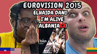 REACTION TO Elhaida Dani  Im Alive Albania 🇦🇱 Eurovision 2015 FIRST TIME LISTENING TO ELHAIDA [upl. by Ainafetse]